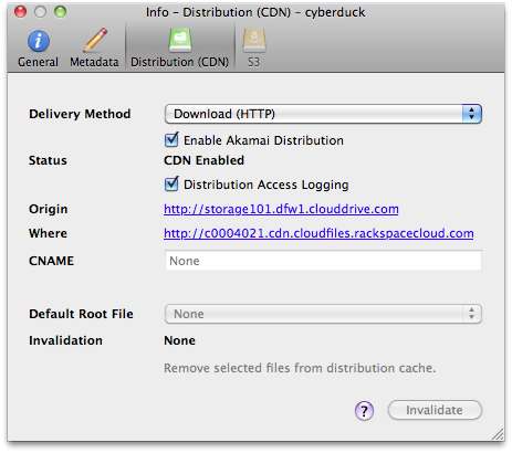 Akamai CDN Configuration