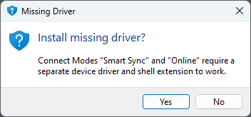 CBFS Driver Installation